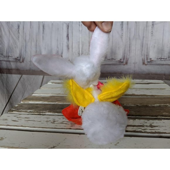 Vintage Annalee Easter Spring Duck Bunny Ears Pink - Picture 4 of 9